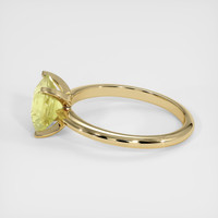 2.24 Ct. Yellow Sapphire Ring, 14K Yellow Gold 4