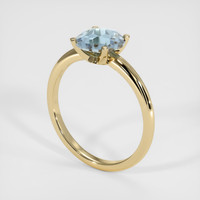 1.22 Ct. Bi Color Sapphire Ring, 14K Yellow Gold 2