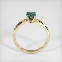0.88 Ct. Sapphire Ring, 14K Yellow Gold 3