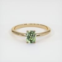 0.79 Ct. Sapphire Ring, 14K Yellow Gold 1