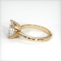 2.87 Ct. White Sapphire Ring, 14K Yellow Gold 4