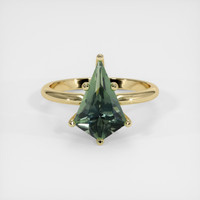 2.18 Ct. Sapphire Ring, 14K Yellow Gold 1