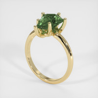 2.18 Ct. Sapphire Ring, 14K Yellow Gold 2