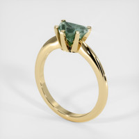 1.20 Ct. Sapphire Ring, 14K Yellow Gold 2