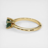 1.20 Ct. Sapphire Ring, 14K Yellow Gold 4