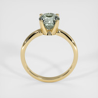 1.75 Ct. Green Sapphire Ring, 14K Yellow Gold 3