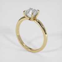 1.62 Ct. White Sapphire Ring, 14K Yellow Gold 2