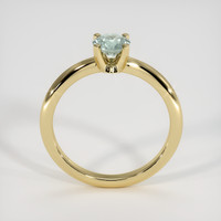 0.55 Ct. Sapphire Ring, 14K Yellow Gold 3