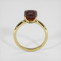 3.06 Ct. Brown Sapphire Ring, 14K Yellow Gold 3