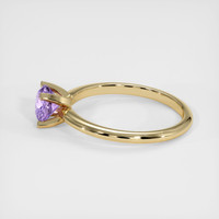 0.97 Ct. Sapphire Ring, 14K Yellow Gold 4