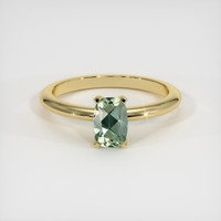 1.10 Ct. Sapphire Ring, 14K Yellow Gold 1