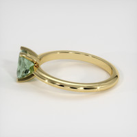 1.10 Ct. Sapphire Ring, 14K Yellow Gold 4