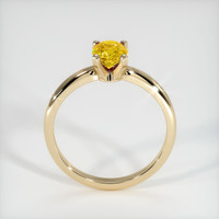 0.92 Ct. Sapphire Ring, 14K Yellow Gold 3