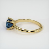 1.56 Ct. Sapphire Ring, 18K Yellow Gold 4