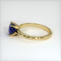1.42 Ct. Sapphire Ring, 18K Yellow Gold 4