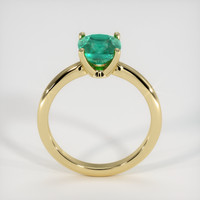 1.55 Ct. Emerald Ring, 18K Yellow Gold 3