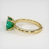 1.55 Ct. Emerald Ring, 18K Yellow Gold 4