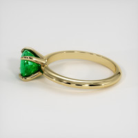 1.16 Ct. Emerald Ring, 18K Yellow Gold 4