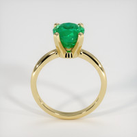 Solitaire Emerald Ring 2.29 Ct., 18K Yellow Gold Preview