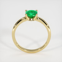 Emerald Ring 0.64 Ct. 18K Yellow Gold Preview