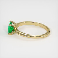 Emerald Ring 0.64 Ct. 18K Yellow Gold Preview