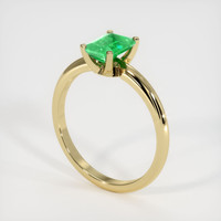 Emerald Ring 0.75 Ct., 18K Yellow Gold Preview
