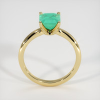 1.76 Ct. Emerald Ring, 18K Yellow Gold 3