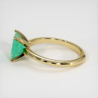 1.76 Ct. Emerald Ring, 18K Yellow Gold 4