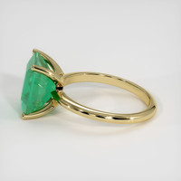 2.78 Ct. Emerald Ring, 18K Yellow Gold 4