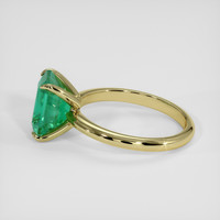 1.88 Ct. Emerald Ring, 18K Yellow Gold 4