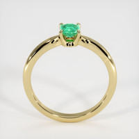 Emerald Ring 0.69 Ct. 18K Yellow Gold Preview