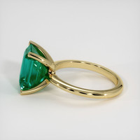 4.74 Ct. Emerald Ring, 18K Yellow Gold 4