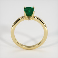 1.01 Ct. Emerald Ring, 18K Yellow Gold 3