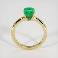 1.61 Ct. Emerald Ring, 18K Yellow Gold 3