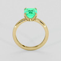 1.91 Ct. Emerald Ring, 18K Yellow Gold 3