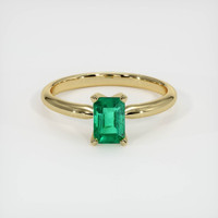 Emerald Ring 0.60 Ct., 18K Yellow Gold Preview