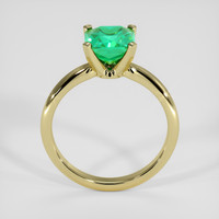 1.73 Ct. Emerald Ring, 18K Yellow Gold 3