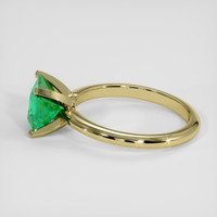 1.73 Ct. Emerald Ring, 18K Yellow Gold 4