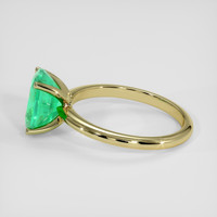 1.96 Ct. Emerald Ring, 18K Yellow Gold 4
