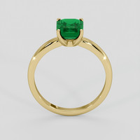1.72 Ct. Emerald Ring, 18K Yellow Gold 3