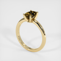 1.15 Ct. Gemstone Ring, 18K Yellow Gold 2