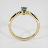 0.27 Ct. Green to Purple Alexandrite Ring, 18K Yellow Gold 3