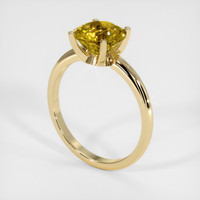 2.10 Ct. Gemstone Ring, 18K Yellow Gold 2