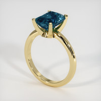 2.72 Ct. Gemstone Ring, 18K Yellow Gold 2