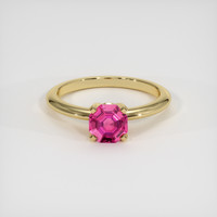 0.81 Ct. Gemstone Ring, 18K Yellow Gold 1