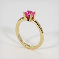 0.81 Ct. Gemstone Ring, 18K Yellow Gold 2