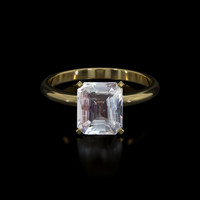 2.00 Ct. Gemstone Ring, 18K Yellow Gold 1