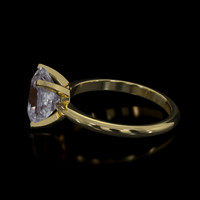 2.00 Ct. Gemstone Ring, 18K Yellow Gold 4