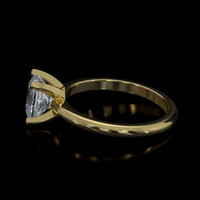 1.18 Ct. Gemstone Ring, 18K Yellow Gold 4