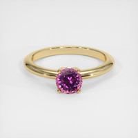 0.88 Ct. Gemstone Ring, 18K Yellow Gold 1